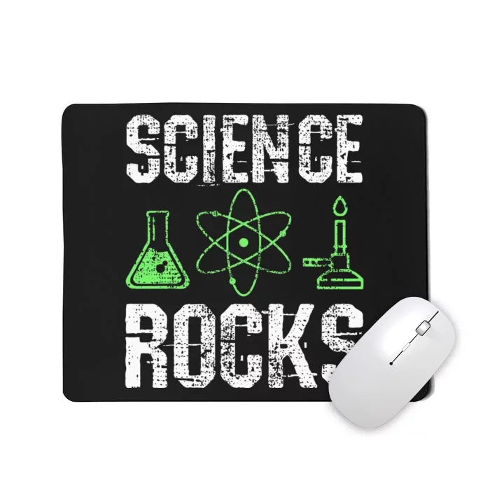 Science Rocks Biologist Chemistry Physics Teacher Mousepad