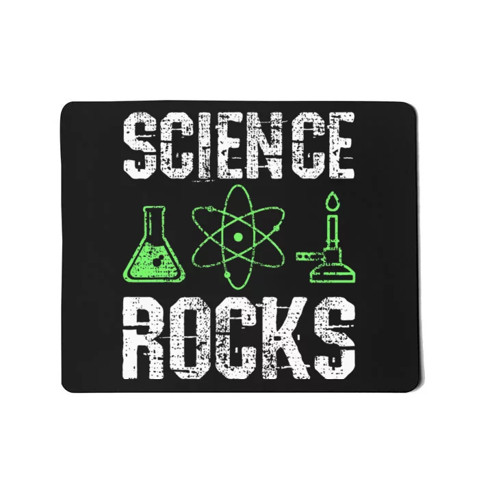 Science Rocks Biologist Chemistry Physics Teacher Mousepad