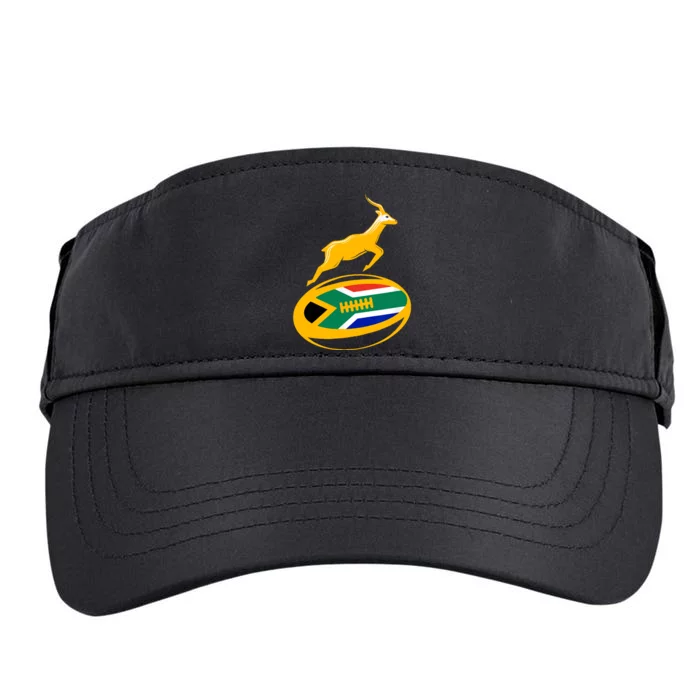 Springbok Rugby Ball & South African Flag Adult Drive Performance Visor