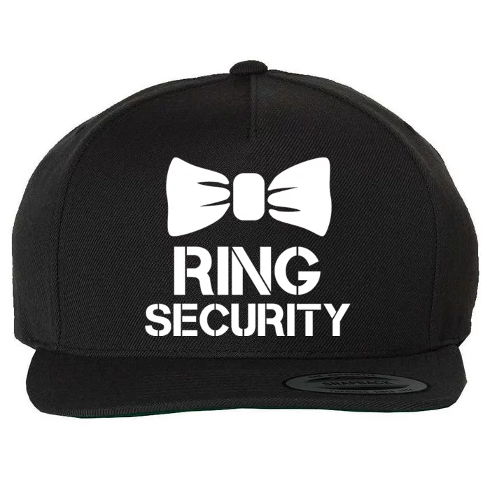 Security Ring Bearer Gift Wool Snapback Cap