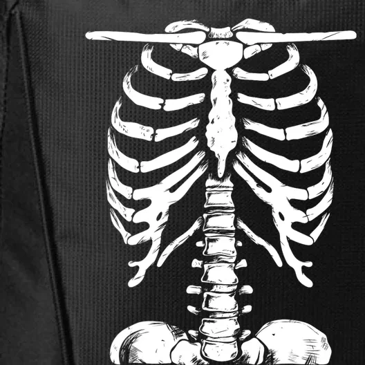 Skeleton Rib Cage Gifts Halloween Costume Skeleton City Backpack