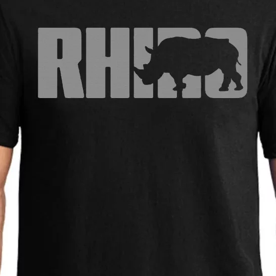 Save Rhino Clothing Rhino Rhinoceros Pajama Set