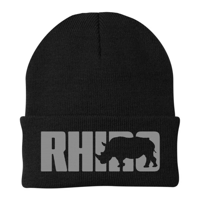 Save Rhino Clothing Rhino Rhinoceros Knit Cap Winter Beanie