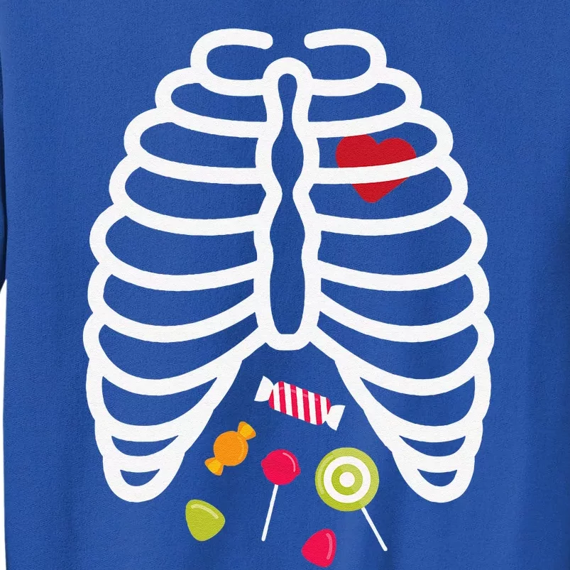 Skeleton Rib Cage Heart Candy Cute Sweatshirt