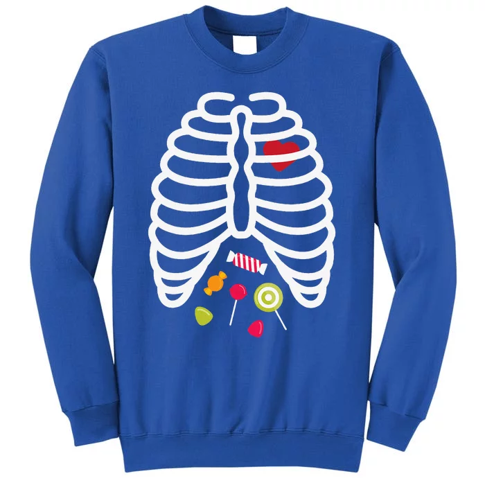 Skeleton Rib Cage Heart Candy Cute Sweatshirt