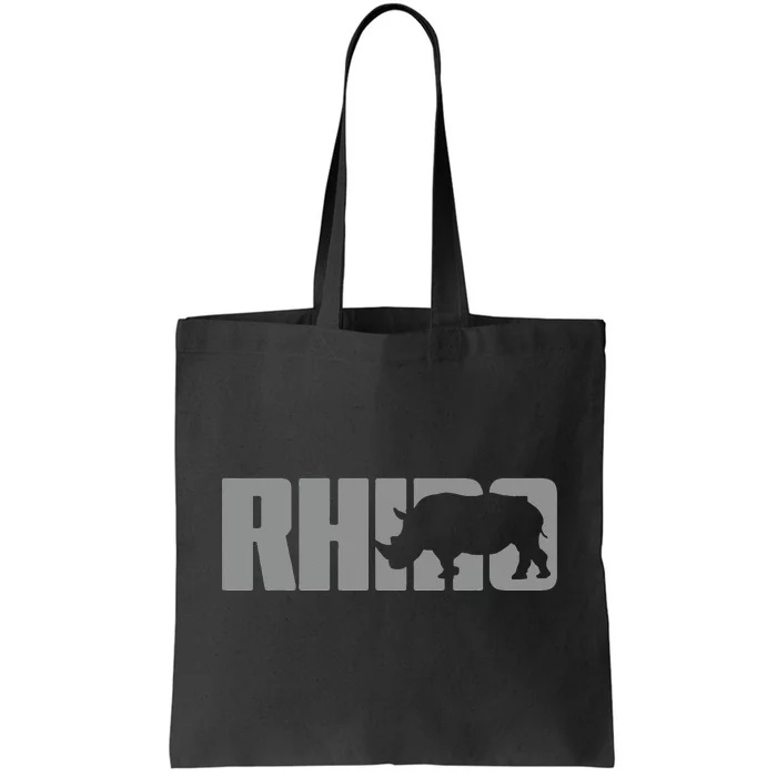 Save Rhino Clothing Rhino Rhinoceros Tote Bag