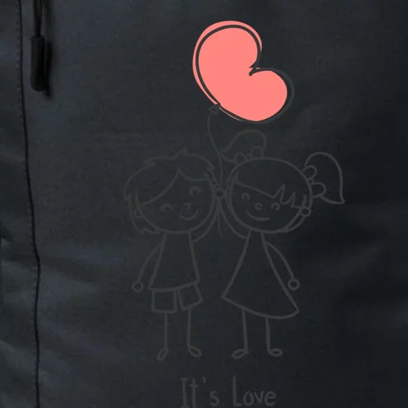 Sweet Rotic Couple It Is Love Happy Valentine's Day Gift Daily Commute Backpack