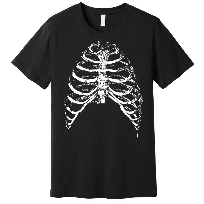 Skeleton Rib Cage Premium T-Shirt