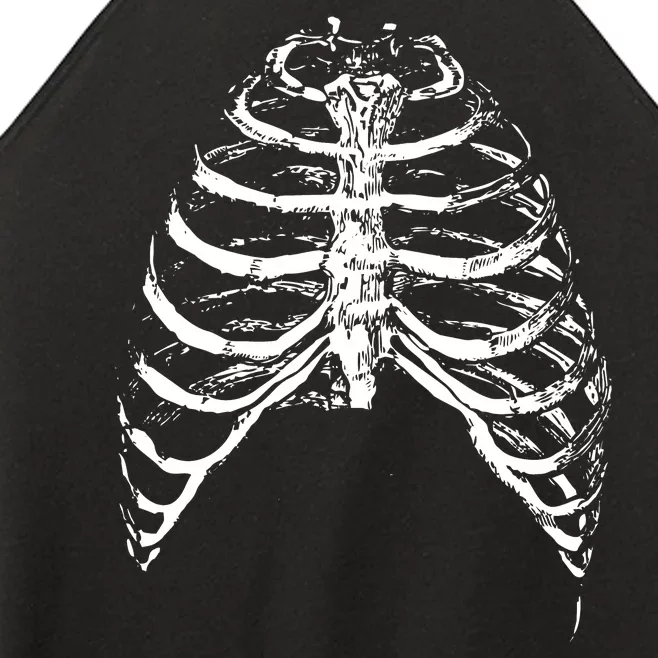 Skeleton Rib Cage Women’s Perfect Tri Rocker Tank