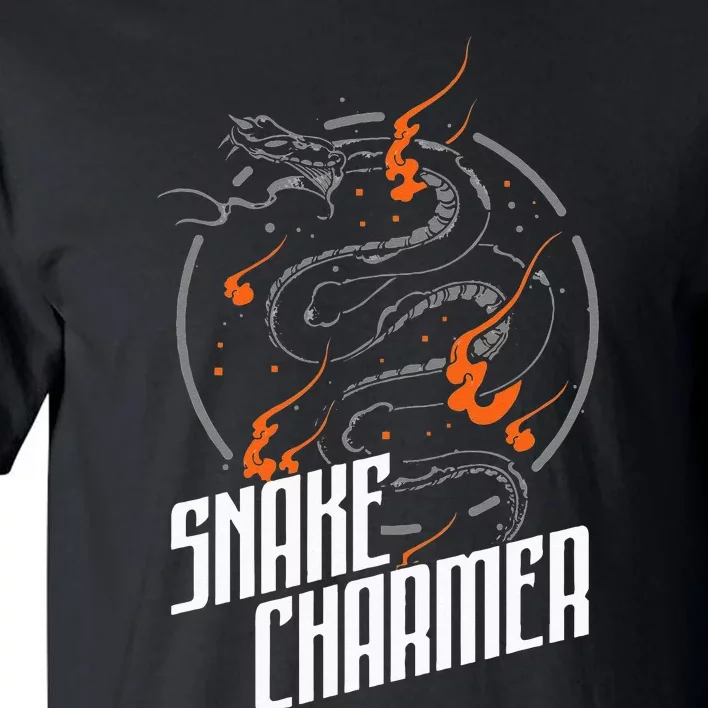 Snake Rattlesnake Charmer Animal Snakes Reptile Gift Tall T-Shirt