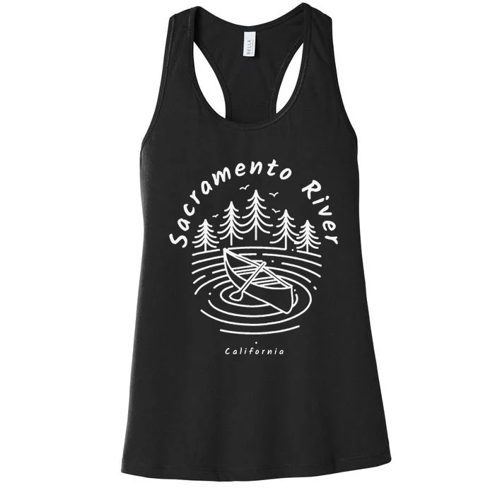 Sacramento River California Women's Racerback Tank