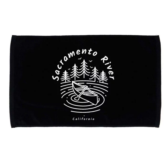 Sacramento River California Microfiber Hand Towel