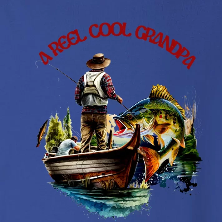 Skilled Reel Cool Fisher Grandpa Meaningful Gift Toddler Long Sleeve Shirt