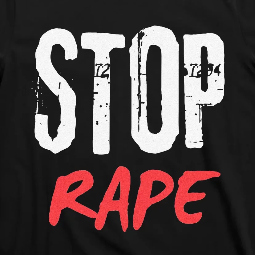 Ststop Rape Culture Awareness T-Shirt