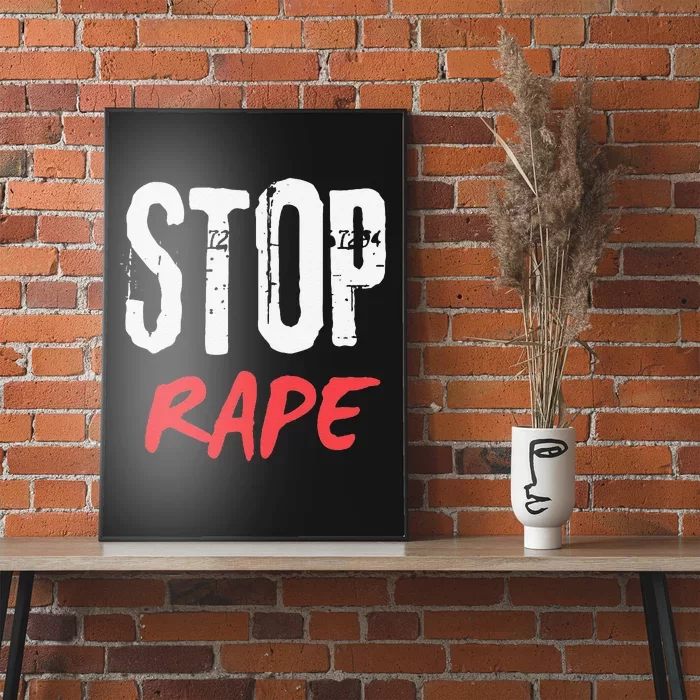 Ststop Rape Culture Awareness Poster