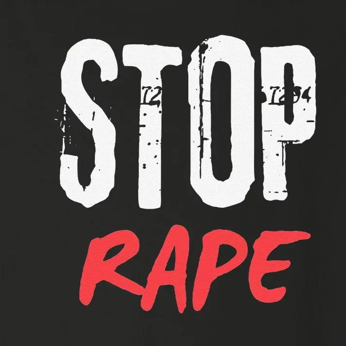 Ststop Rape Culture Awareness Toddler Long Sleeve Shirt