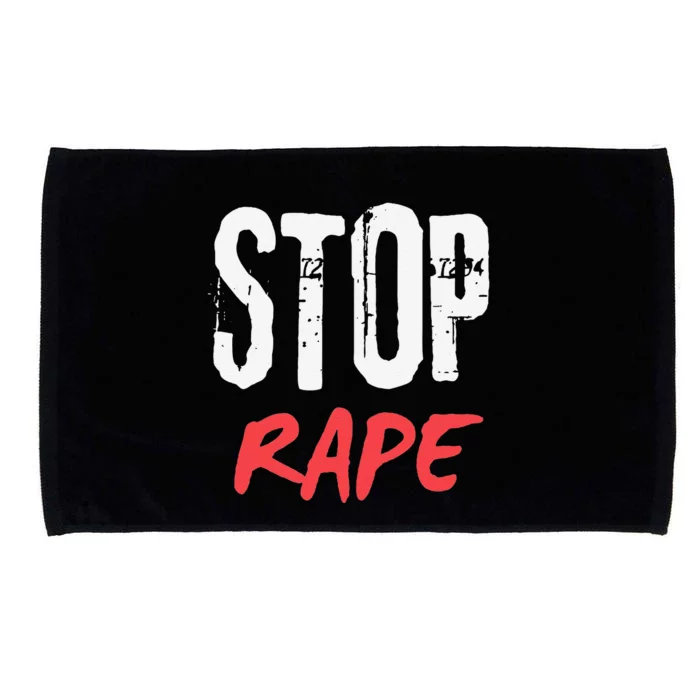 Ststop Rape Culture Awareness Microfiber Hand Towel