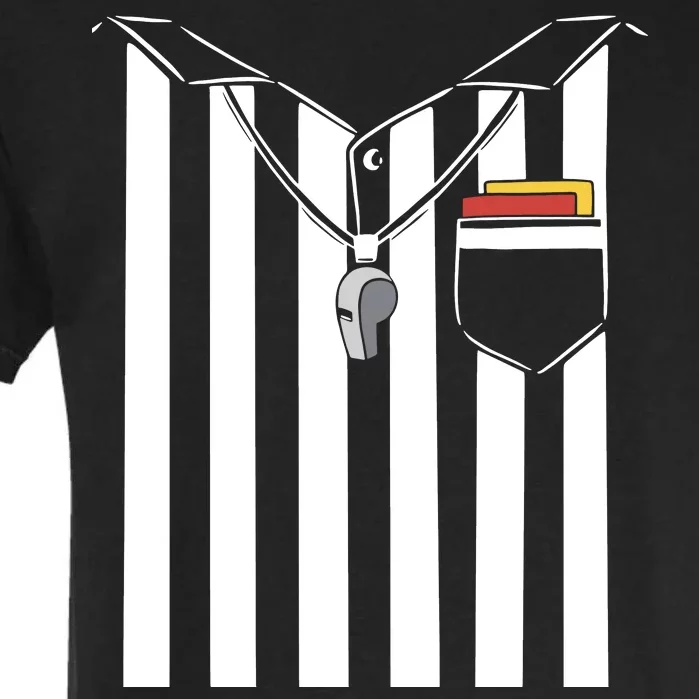 Soccer Referee Costume Garment-Dyed Heavyweight T-Shirt