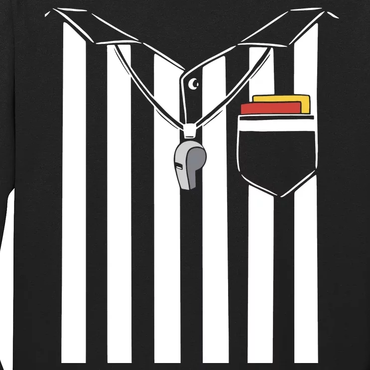 Soccer Referee Costume Long Sleeve Shirt