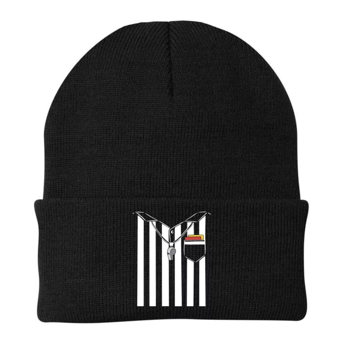 Soccer Referee Costume Knit Cap Winter Beanie