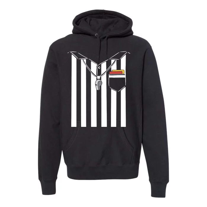 Soccer Referee Costume Premium Hoodie