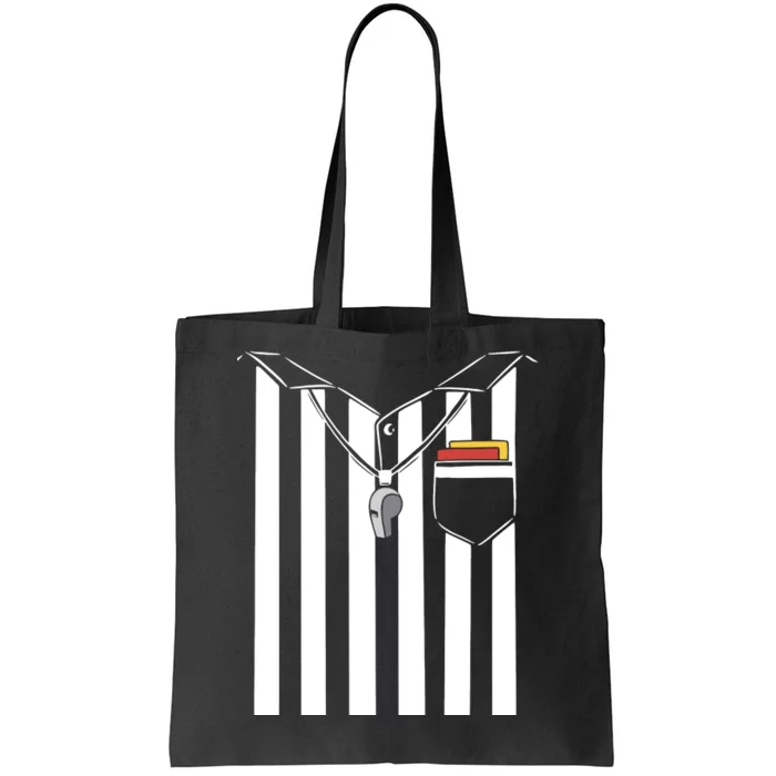 Soccer Referee Costume Tote Bag