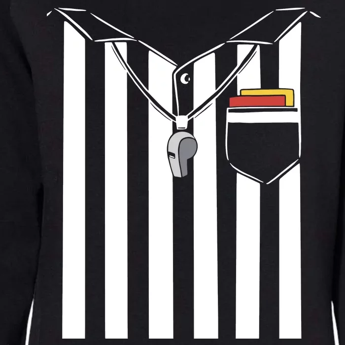 Soccer Referee Costume Womens California Wash Sweatshirt