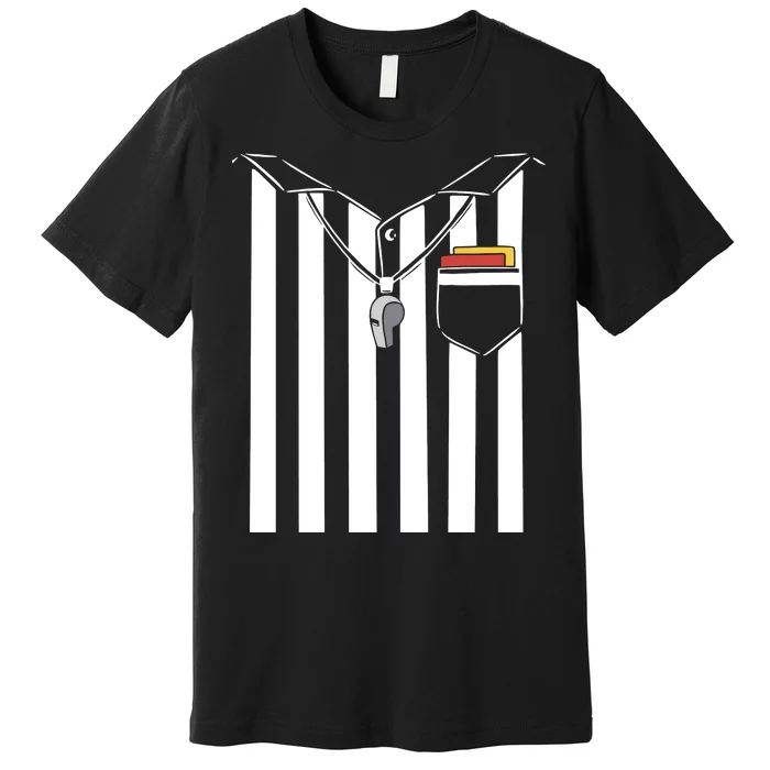 Soccer Referee Costume Premium T-Shirt