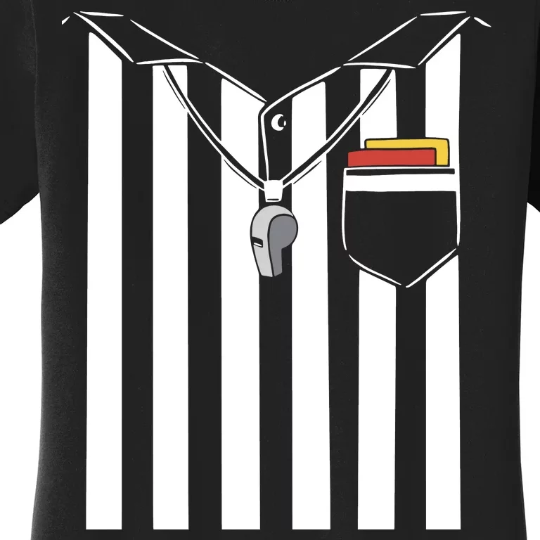 Soccer Referee Costume Women's T-Shirt