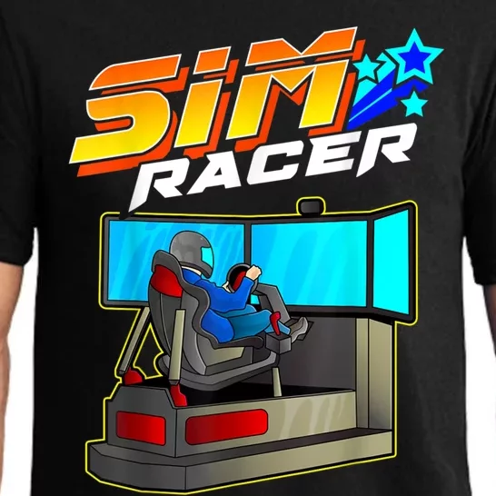 Sim Racer Car Racing And Driving Simulator Motion Rig Pajama Set