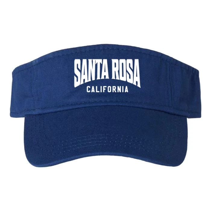 Santa Rosa California Gift Valucap Bio-Washed Visor