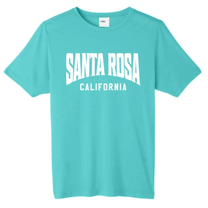 Santa Rosa California Gift ChromaSoft Performance T-Shirt