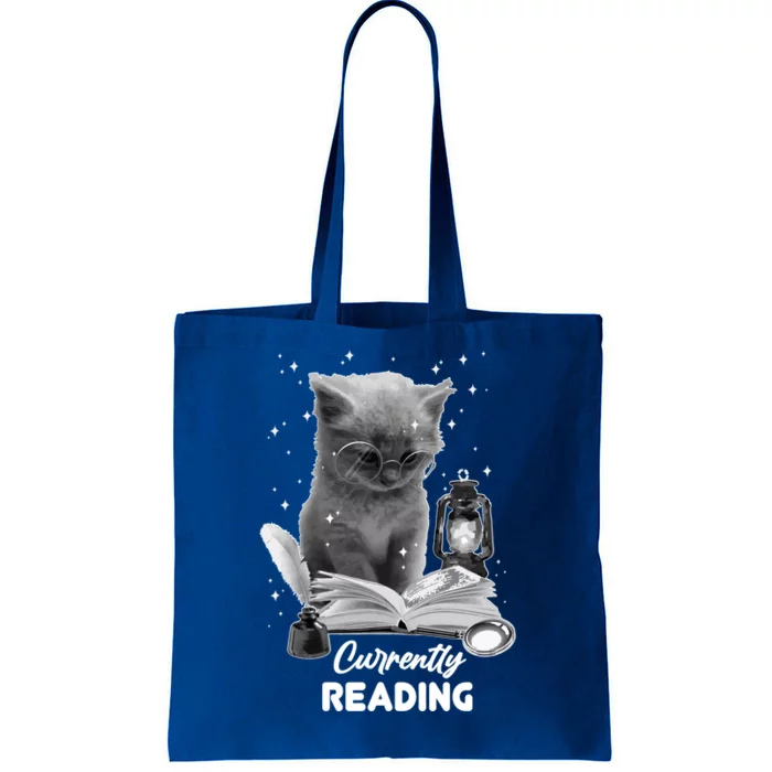 Summer Reading Currently Reading Cat Reading A Book Bookish Cool Gift Tote Bag