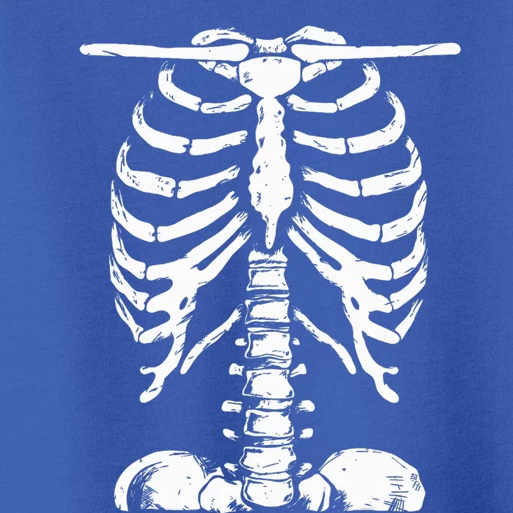 Skeleton Rib Cage Gifts Halloween Costume Skeleton Toddler T-Shirt