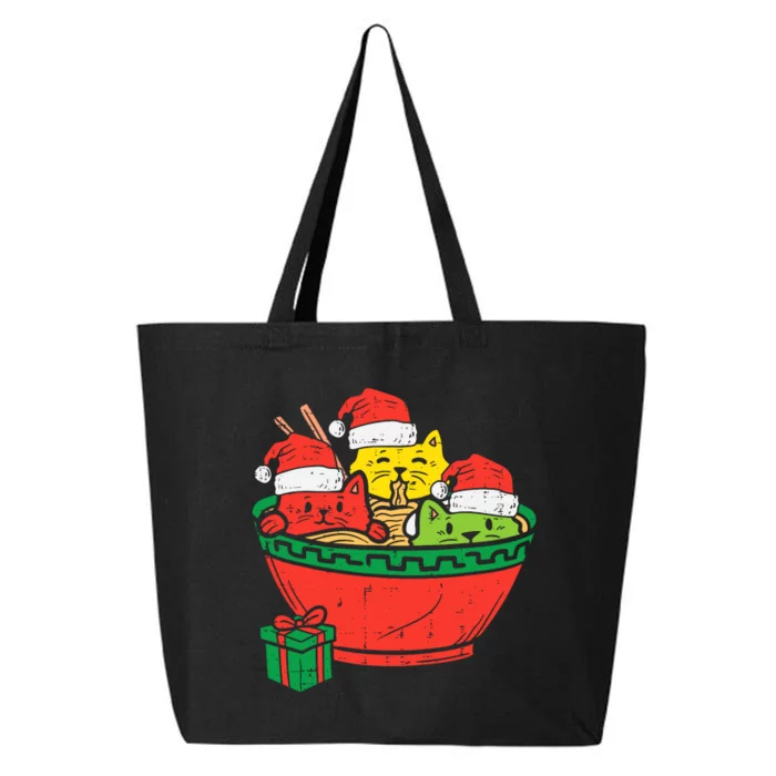 Santa Ra Cats Anime Christmas Xmas Girl 25L Jumbo Tote