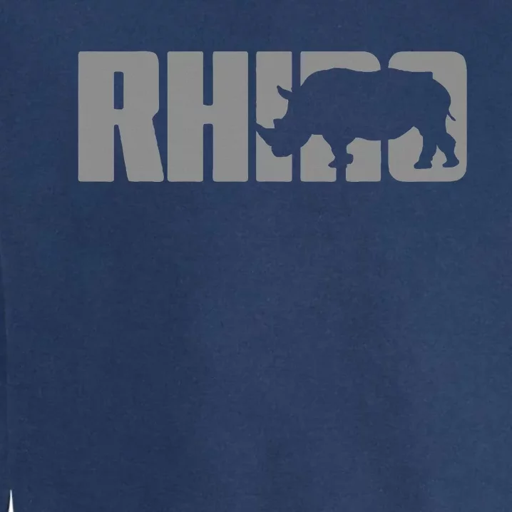 Save Rhino Clothing Rhino Rhinoceros Garment-Dyed Sweatshirt