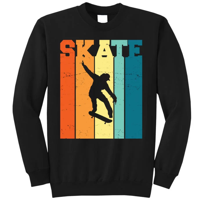 Skate Retro Colorful Sunset Sweatshirt