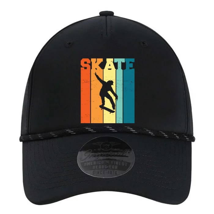 Skate Retro Colorful Sunset Performance The Dyno Cap