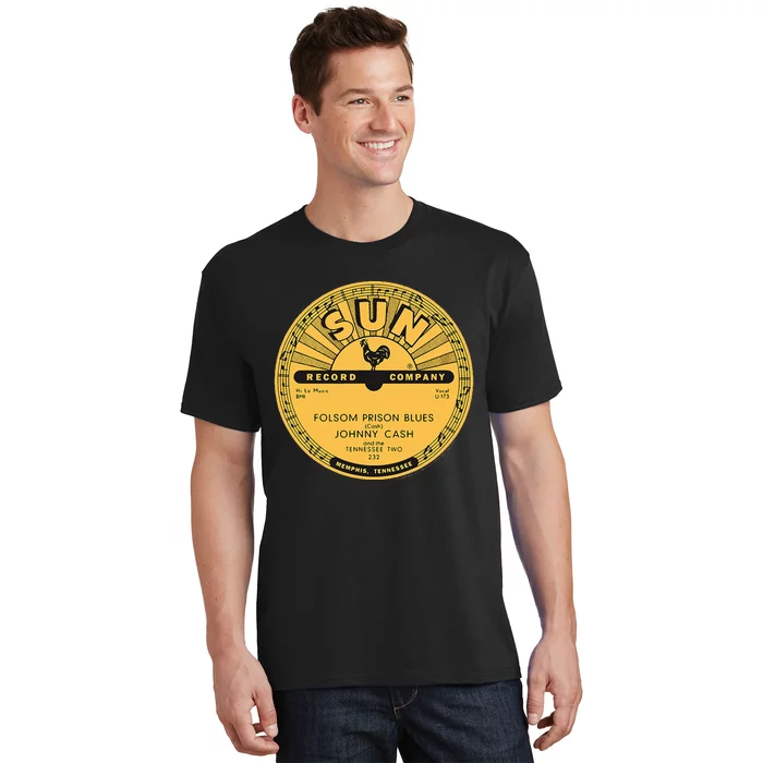 Sun Record Cash Folsom Prison Blues T-Shirt