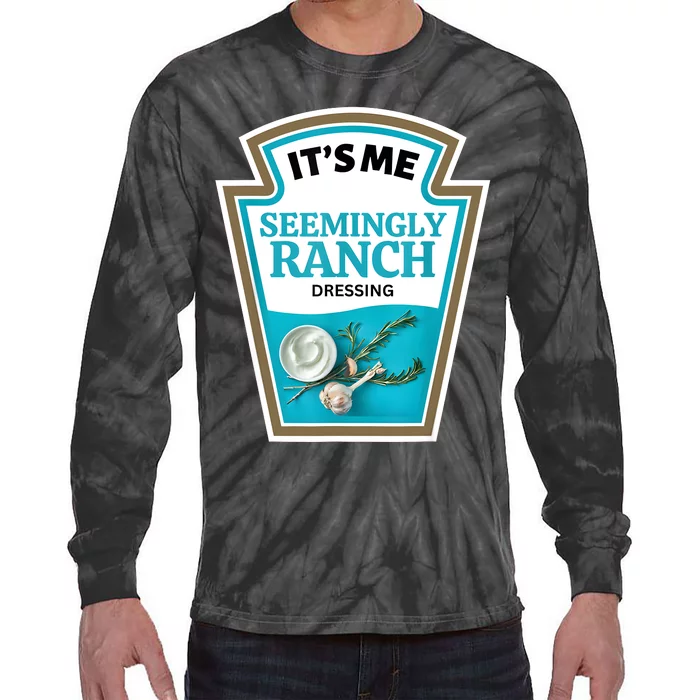 Seemingly Ranch Costume Tie-Dye Long Sleeve Shirt