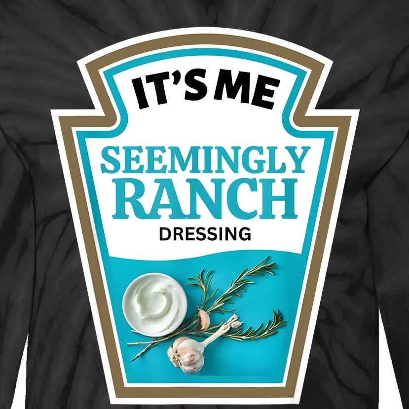 Seemingly Ranch Costume Tie-Dye Long Sleeve Shirt