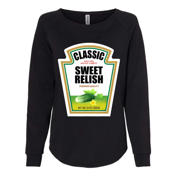 Sweet Relish Condiment Group Halloween Costume Womens California Wash Sweatshirt