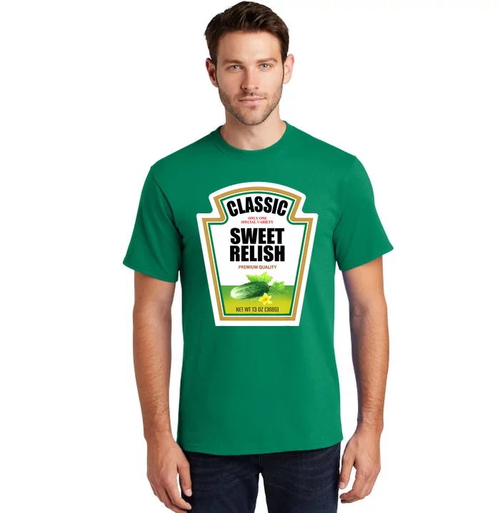 Sweet Relish Condiment Group Halloween Costume Tall T-Shirt