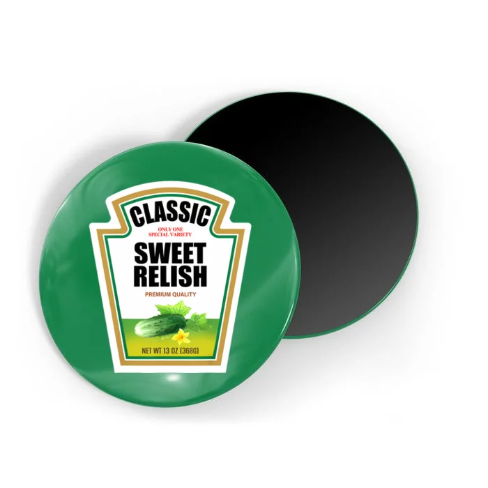 Sweet Relish Condiment Group Halloween Costume Magnet