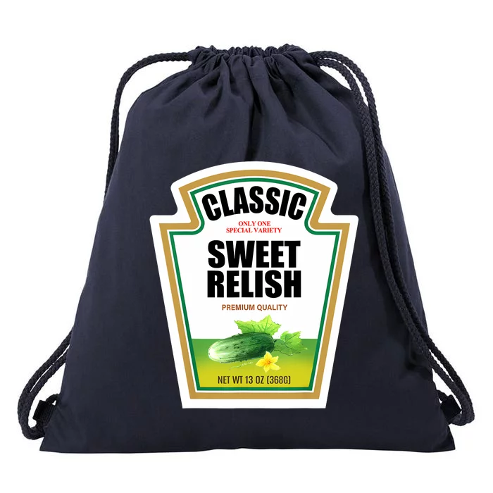 Sweet Relish Condiment Group Halloween Costume Drawstring Bag