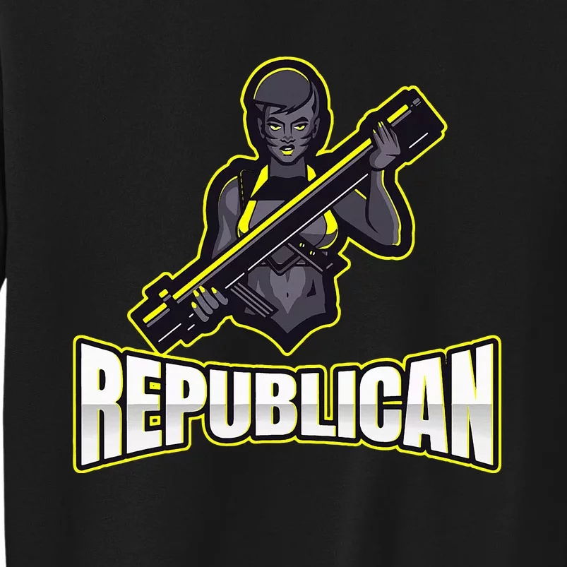 Strategic Republican Commander Tall Sweatshirt