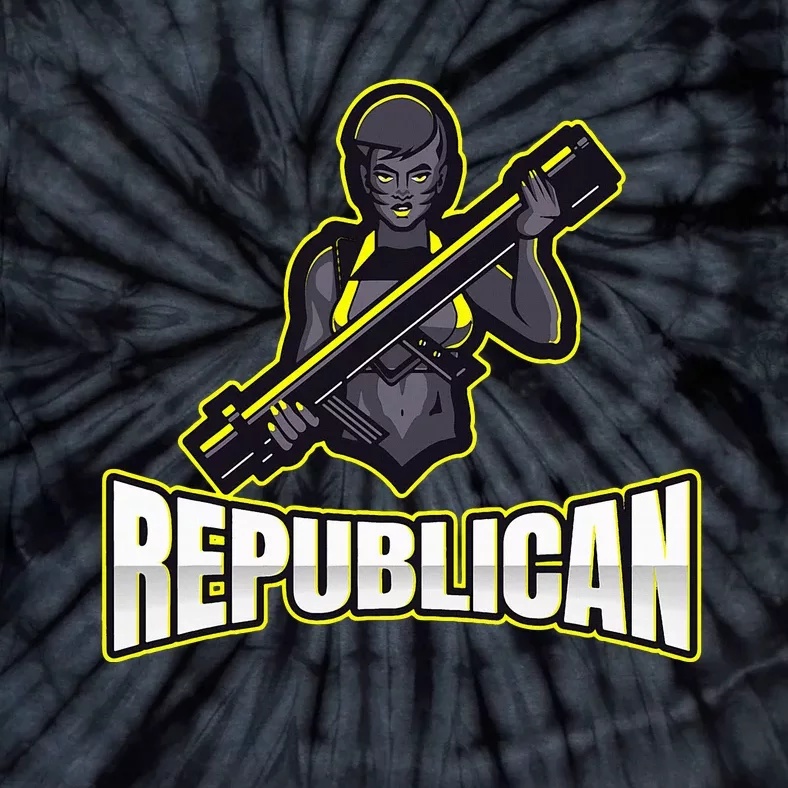 Strategic Republican Commander Tie-Dye T-Shirt