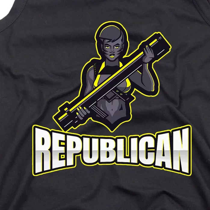 Strategic Republican Commander Tank Top