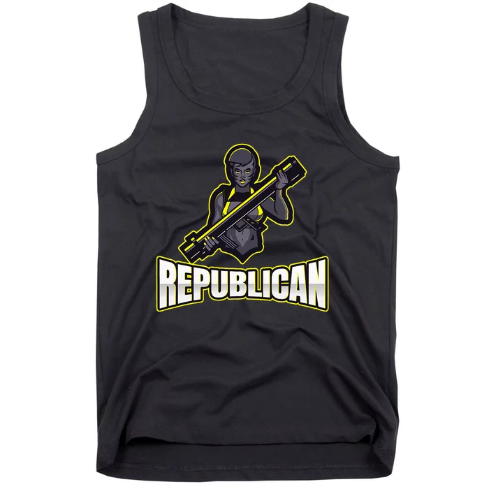 Strategic Republican Commander Tank Top