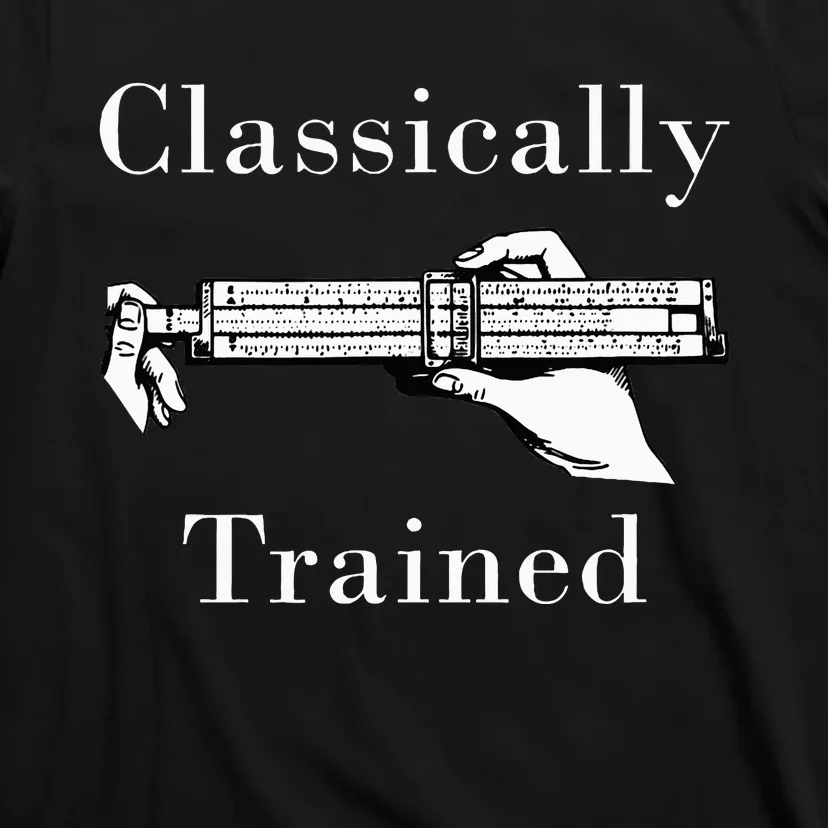 Slide Rule Classically Trained Student Instrument T-Shirt